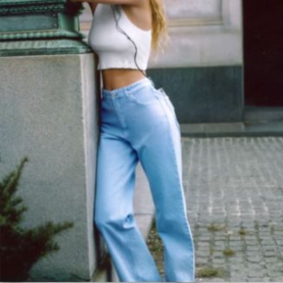 Zara | Jeans | Zara Solid Colour Full 